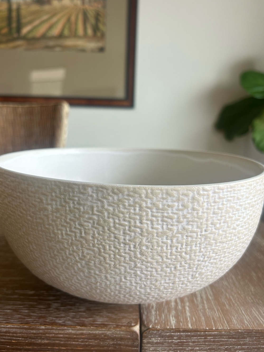 NWOT Pottery Barn Elena Textured Serving Bowl